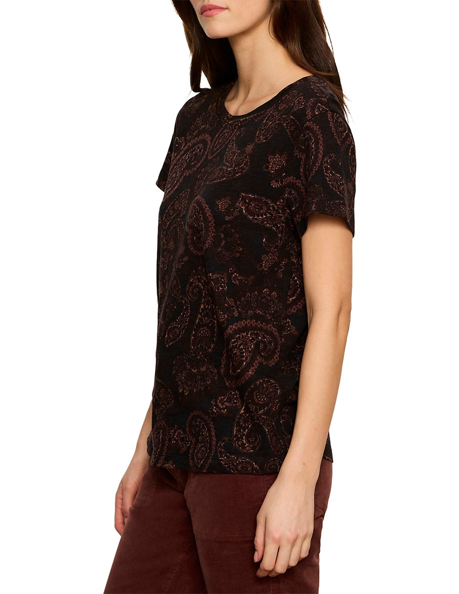 Playera manga corta para mujer 7