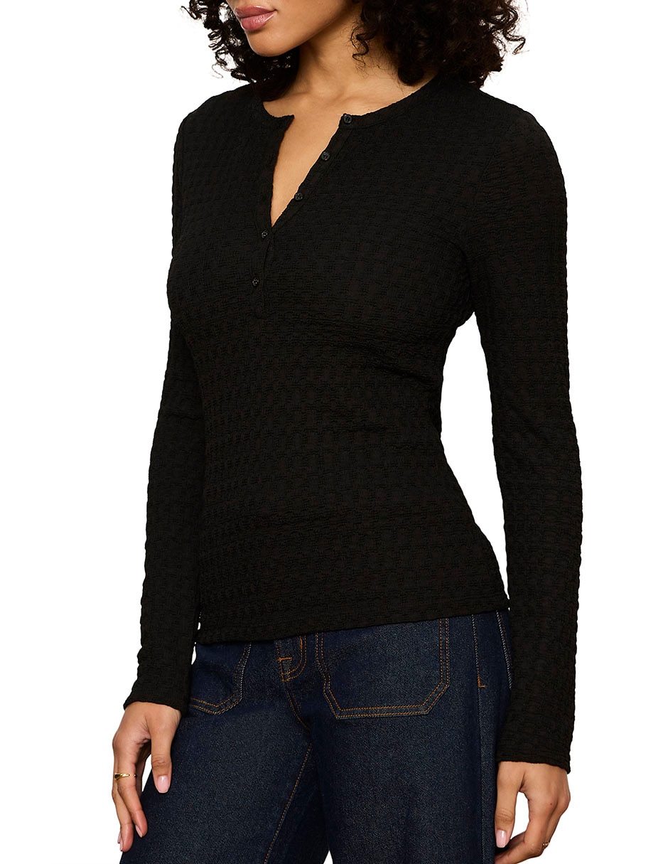 Blusa manga larga para mujer 6