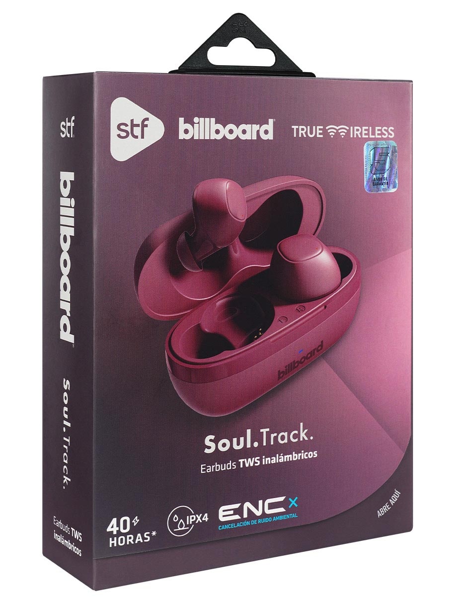 Audífonos true wireless soul track inalámbrica 5