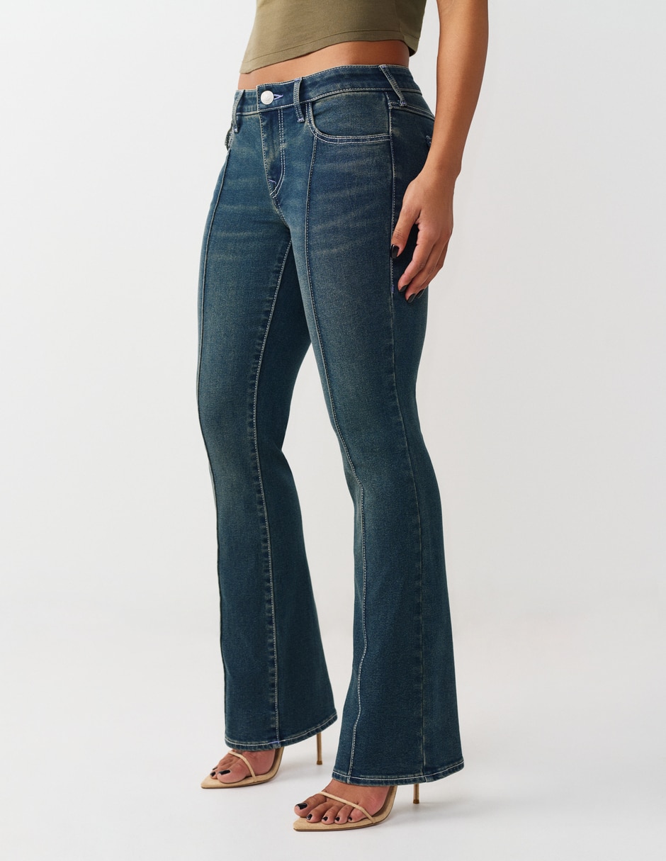 Jeans boot corte cintura para mujer 5