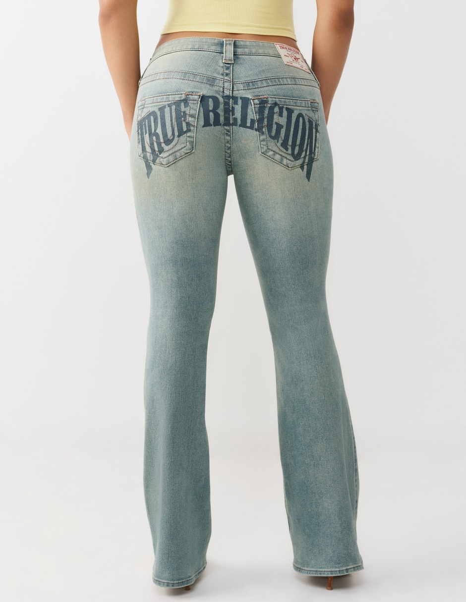 Jeans boot corte cintura para mujer 3