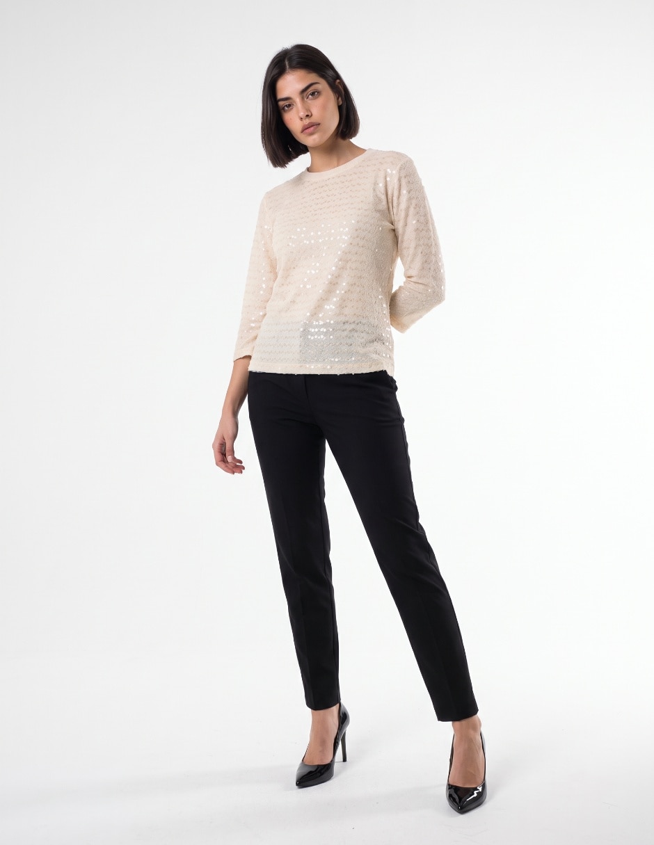 Blusa manga 3/4 para mujer 3