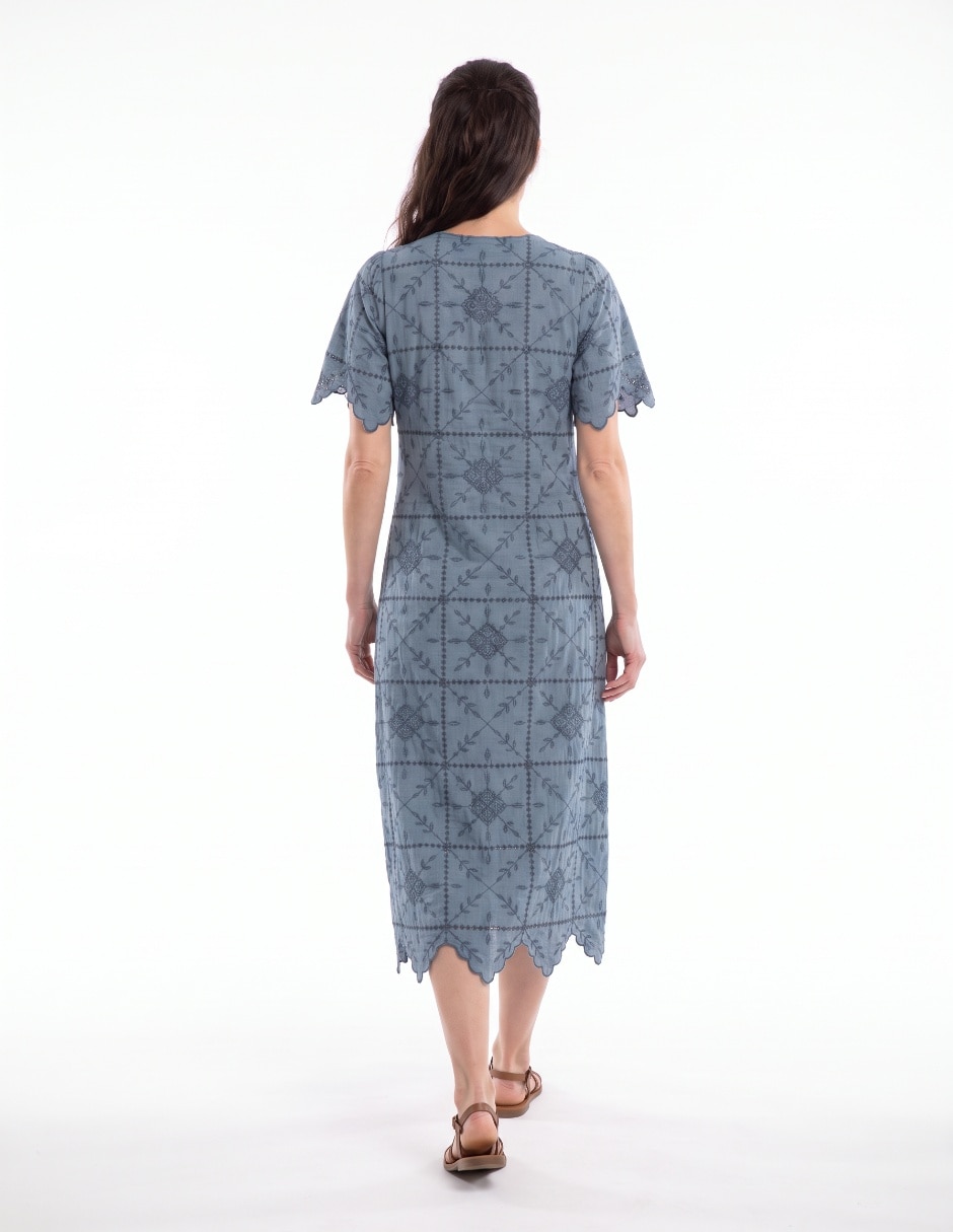Vestido midi casual para mujer 2