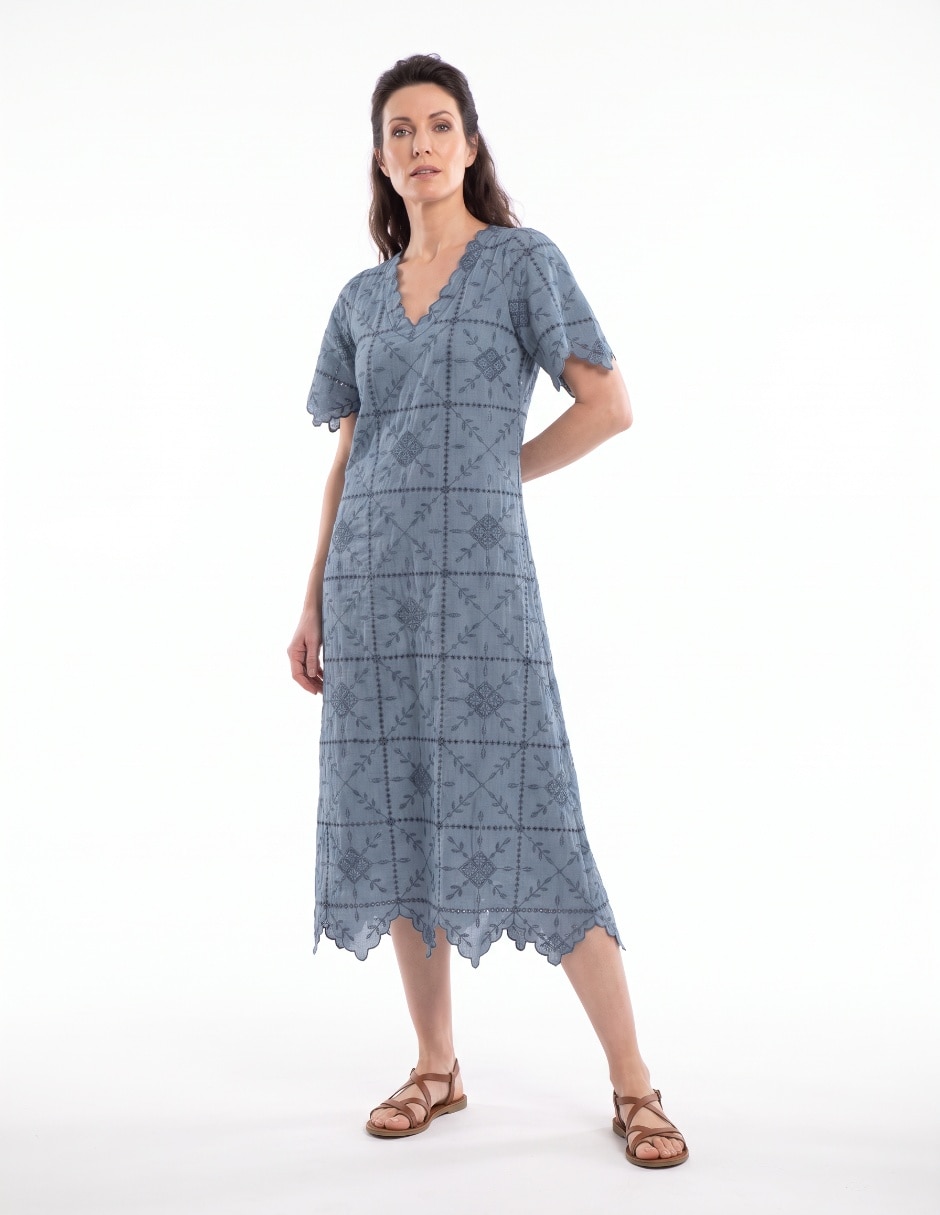 Vestido midi casual para mujer 3