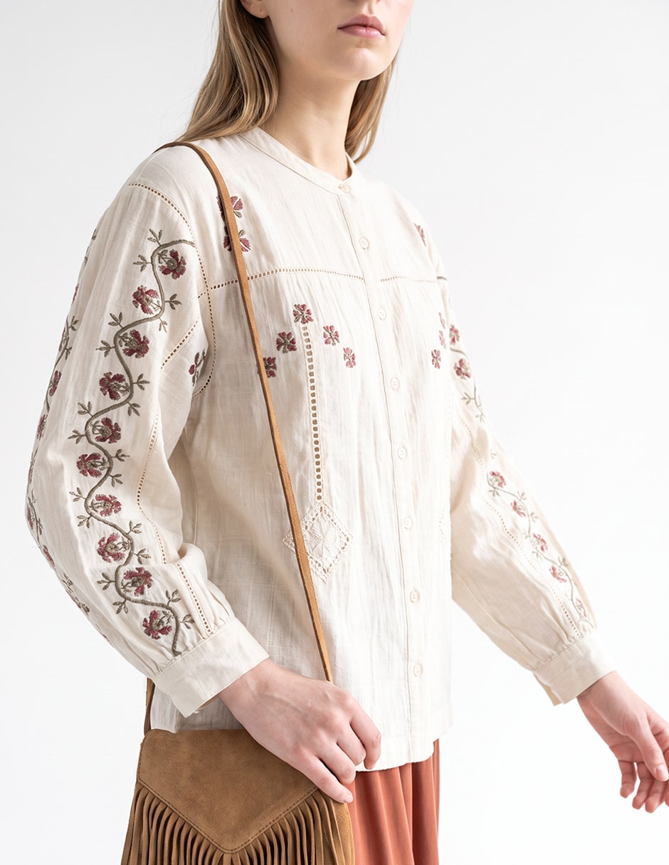 Camisa manga larga para mujer 2