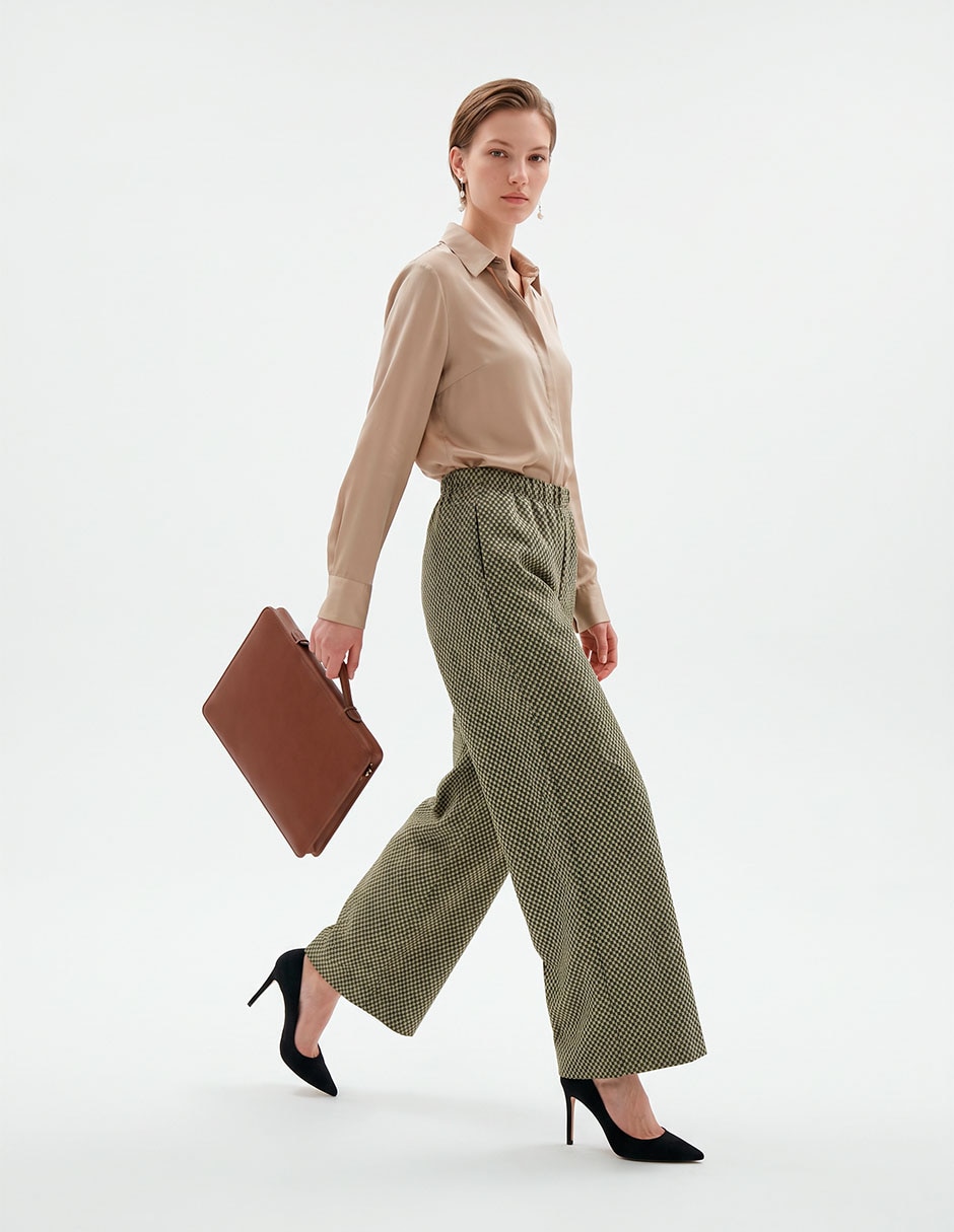 Pantalón relajado para mujer 4