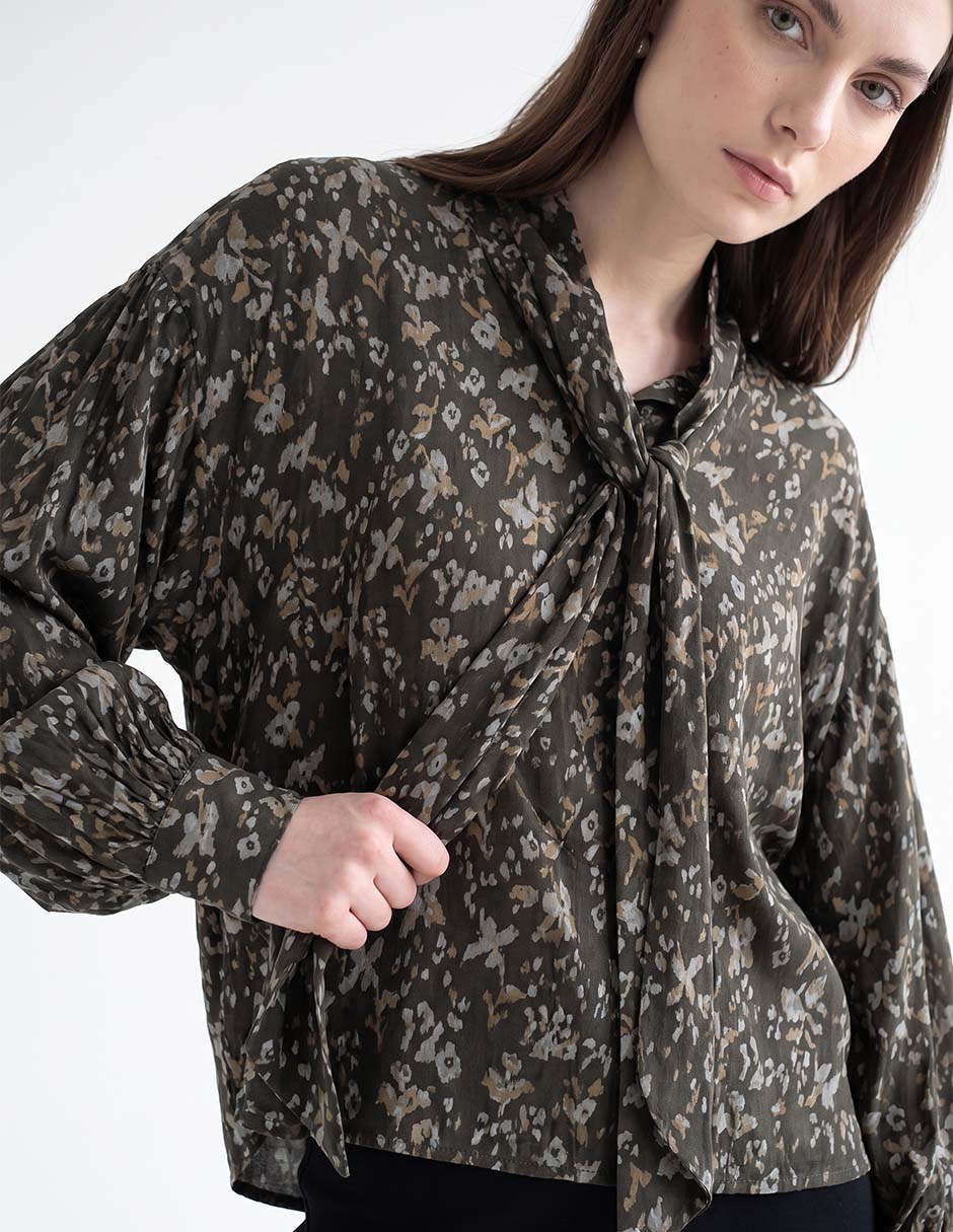 Blusa manga larga para mujer 4