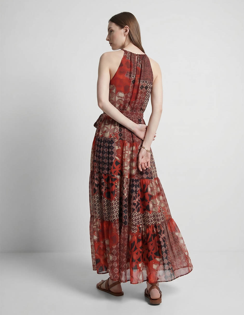 Vestido largo casual para mujer