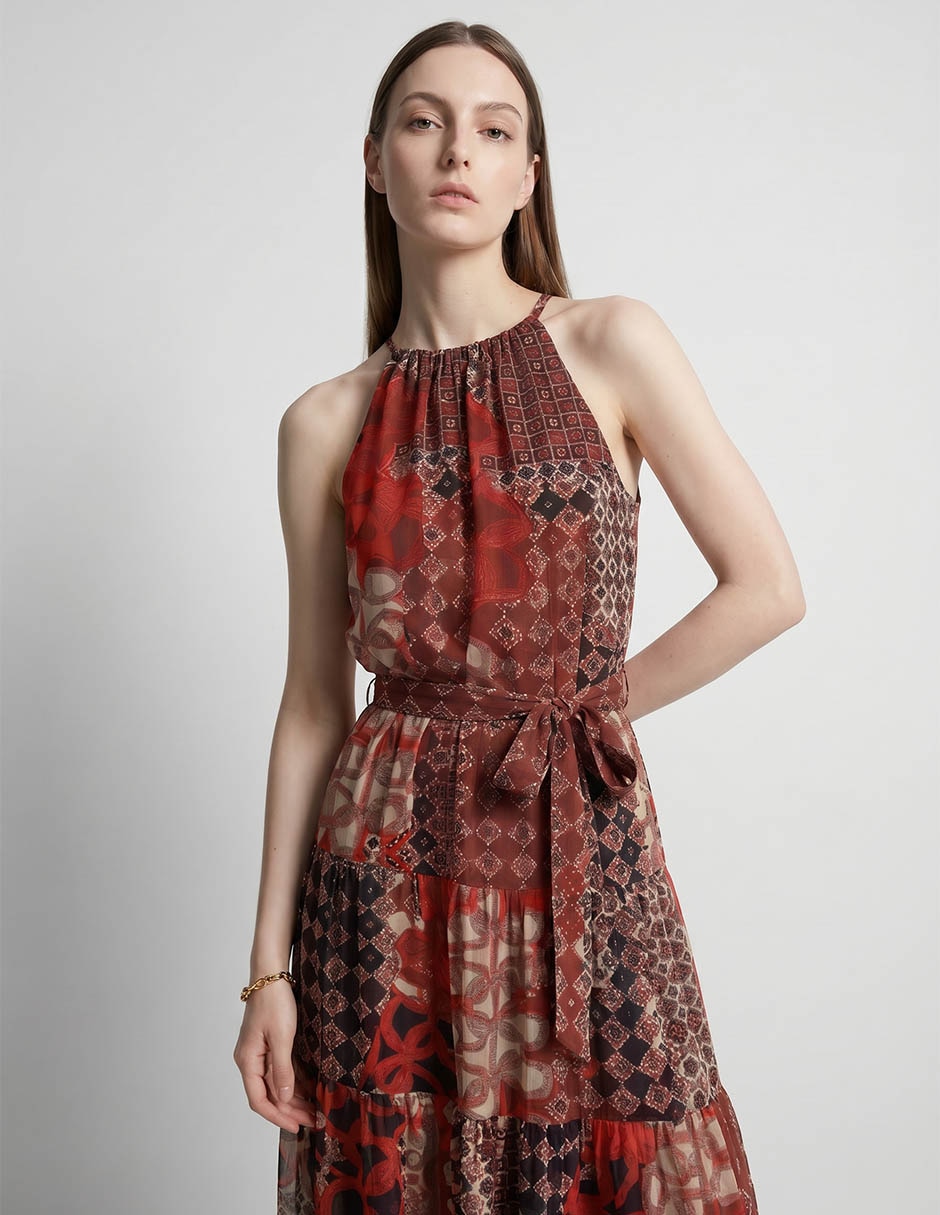 Vestido largo casual para mujer