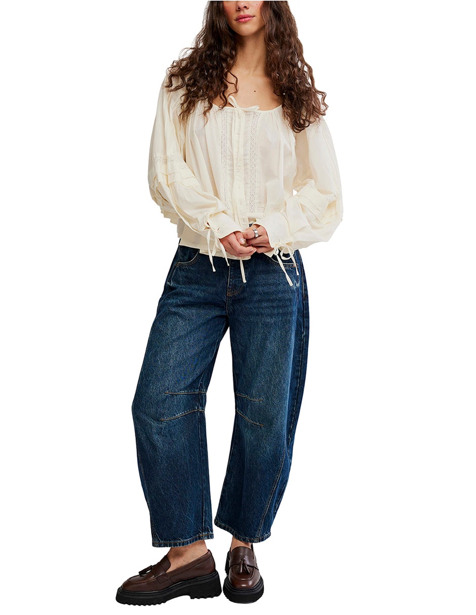 Blusa Adolfo Dominguez manga al codo para mujer 2
