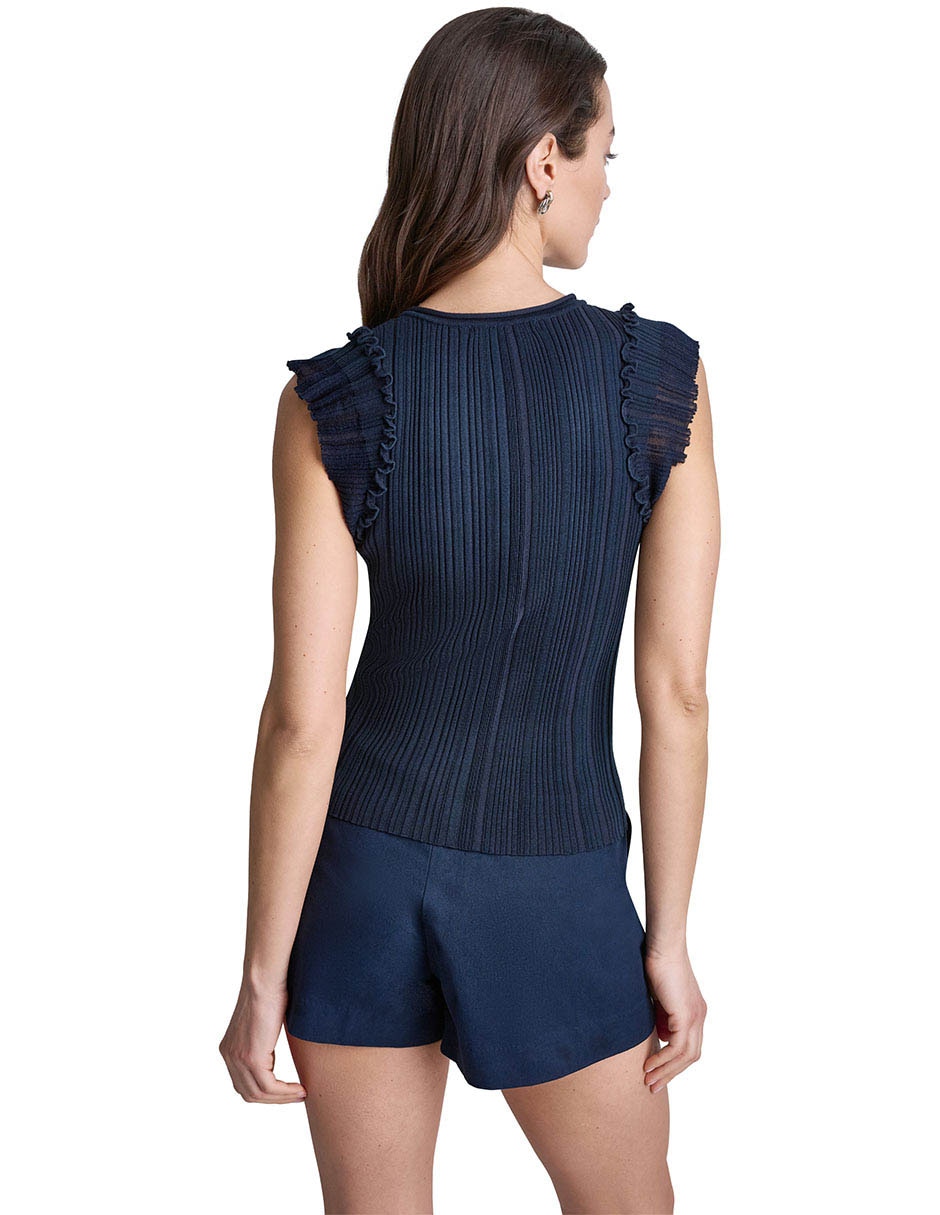 Blusa manga corta para mujer