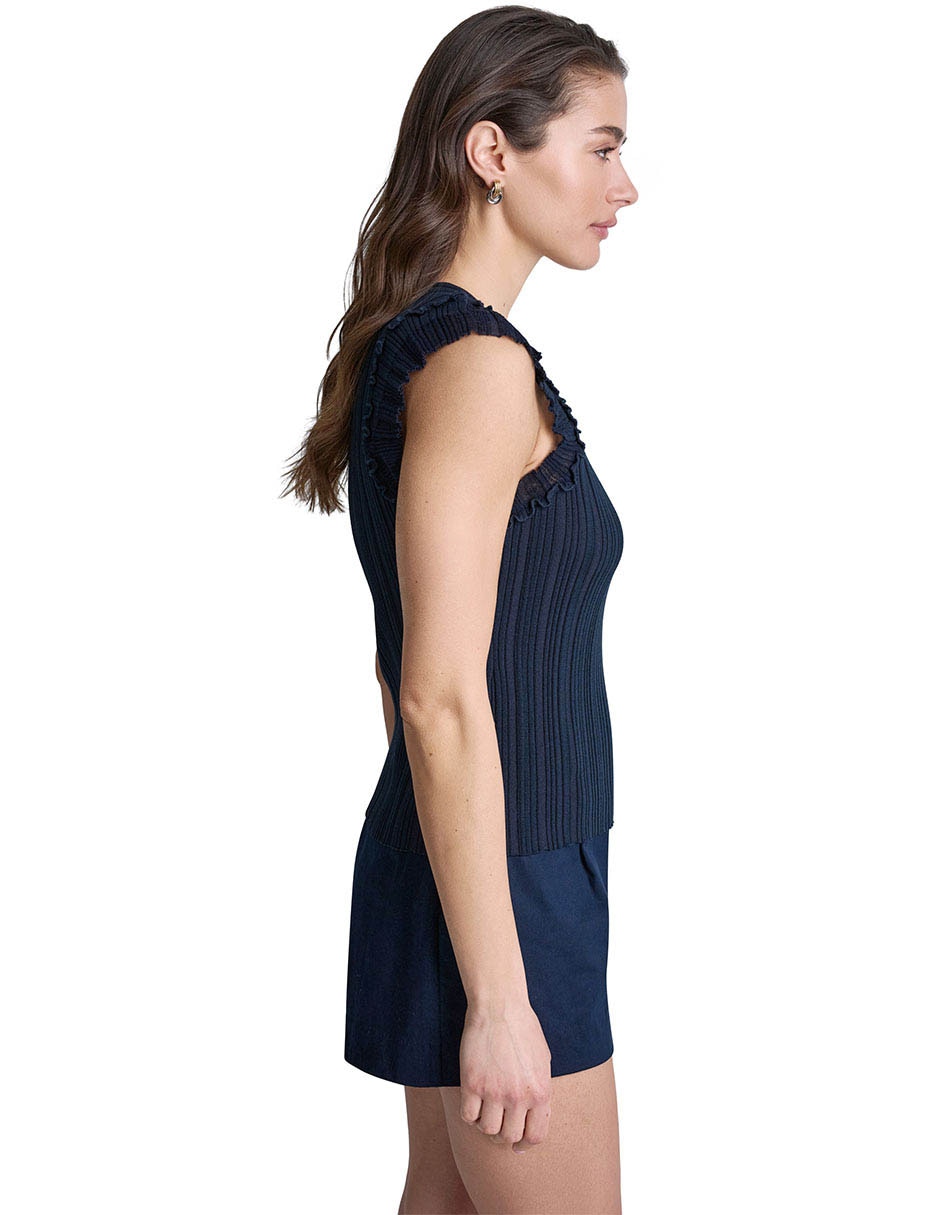 Blusa manga corta para mujer