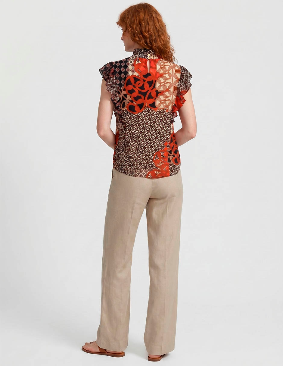 Blusa manga corta para mujer 2
