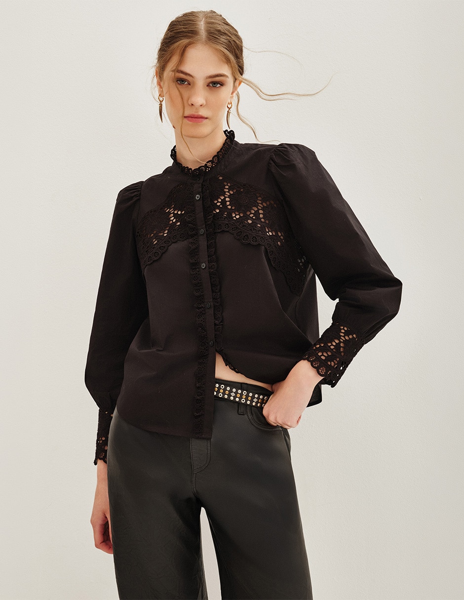 Blusa manga larga para mujer Blusa manga larga para mujer