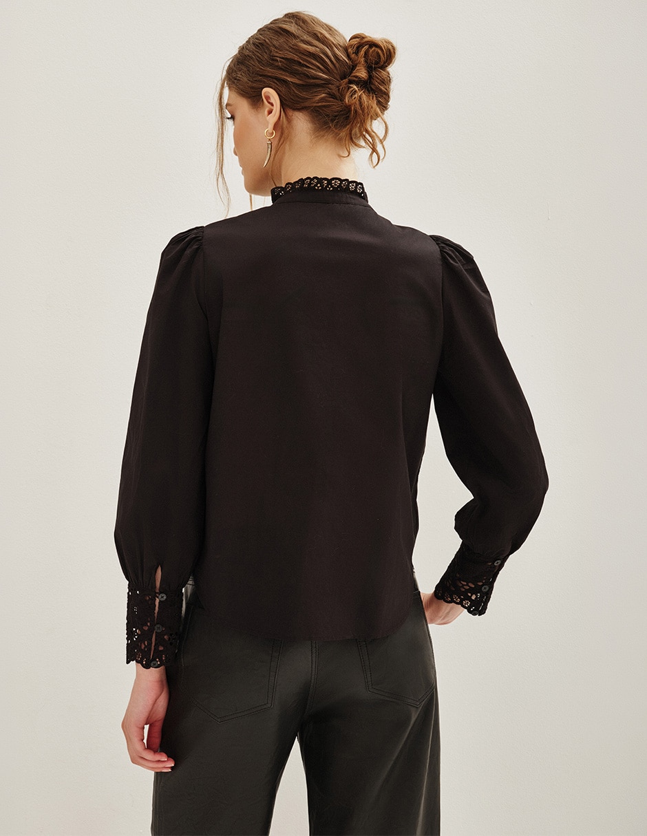 Blusa manga larga para mujer 2