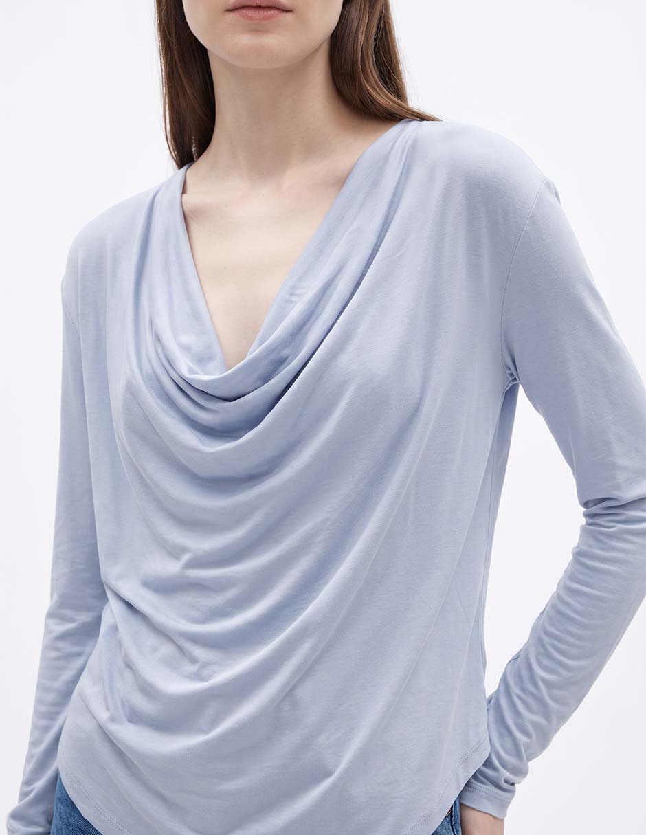 Blusa manga larga para mujer 2