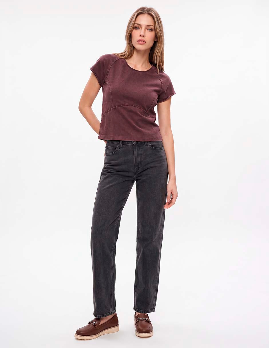 PANTALON AERO 5259U26 STRAIGHT LISO ALG 3