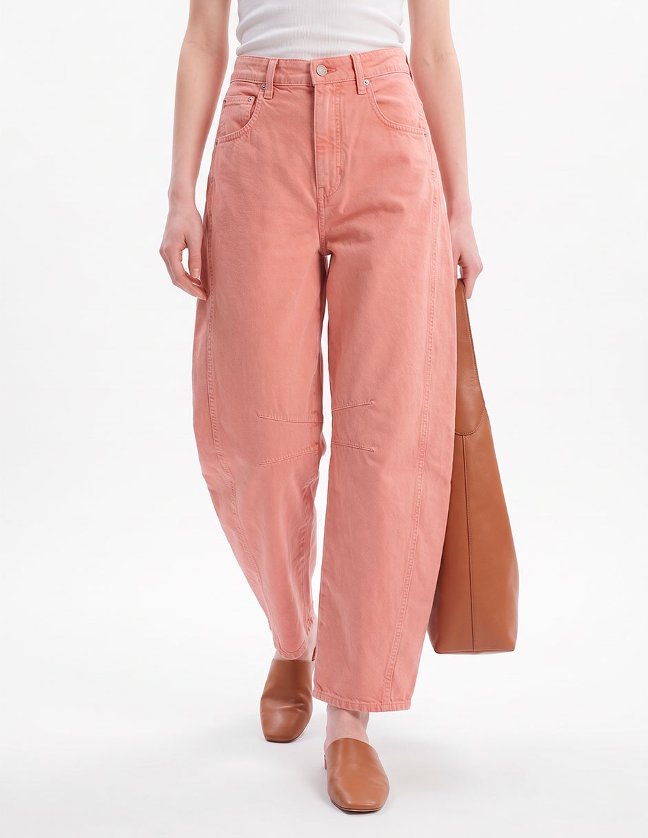 Jeans amplio a la cintura para mujer Jeans amplio a la cintura para mujer