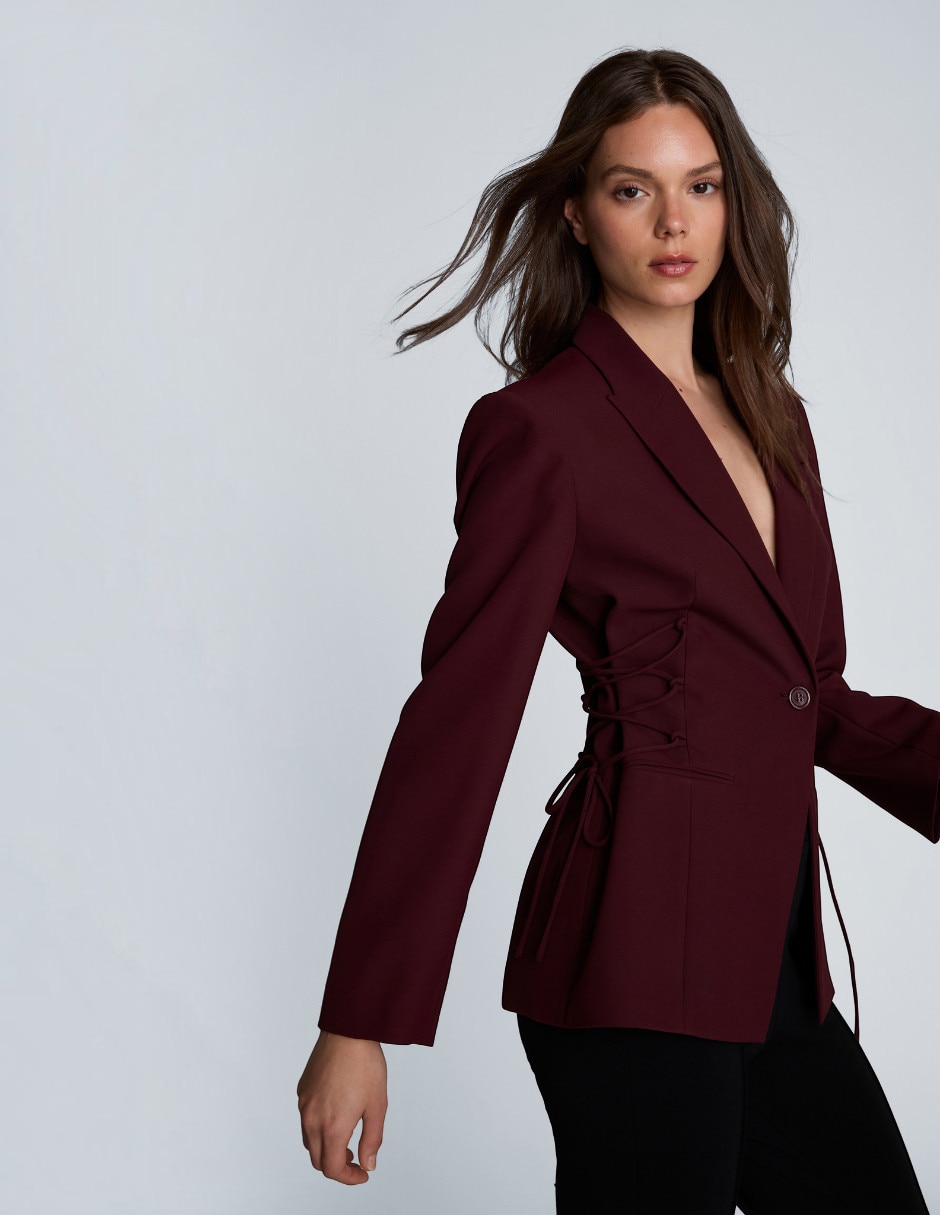 Saco sastreado casual para mujer 3