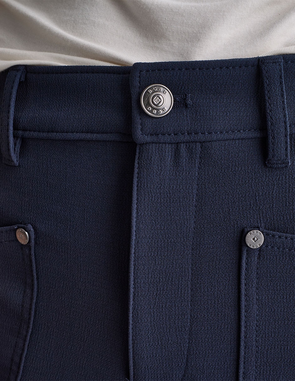 Pantalón regular regular para mujer 4