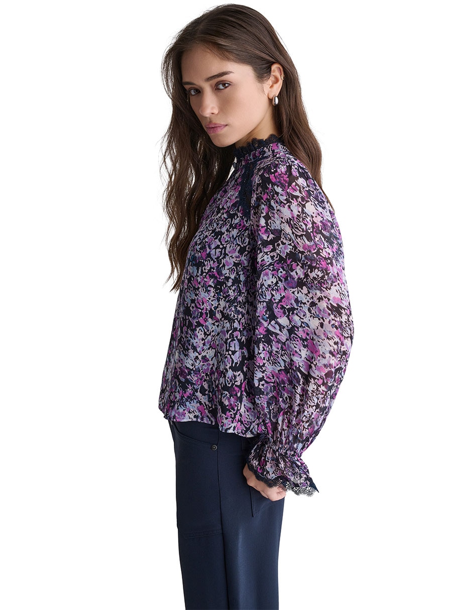 Blusa manga larga para mujer 5