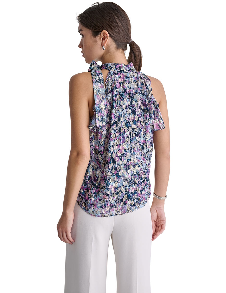 Blusa sin manga para mujer 2