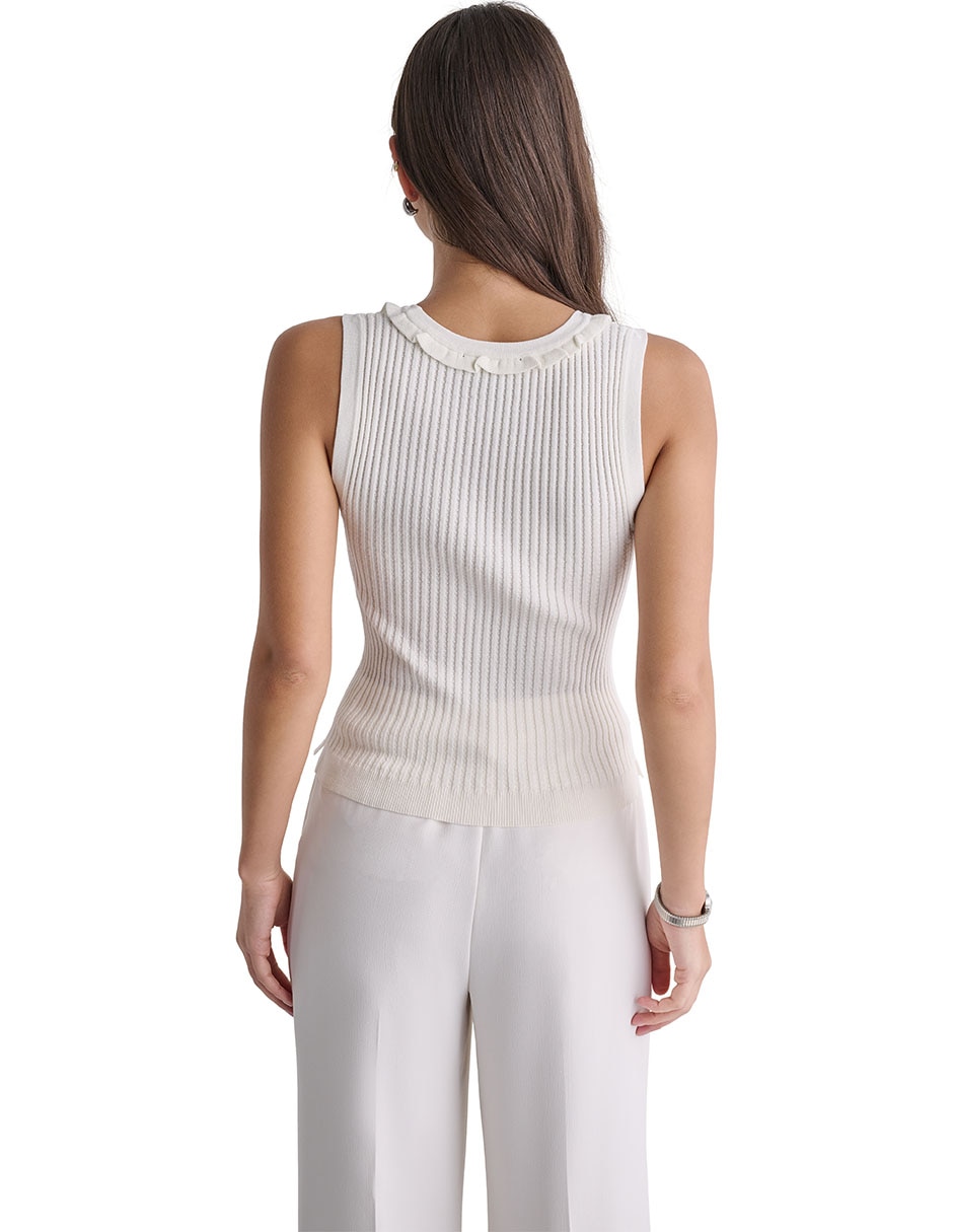 Blusa sin manga para mujer 2