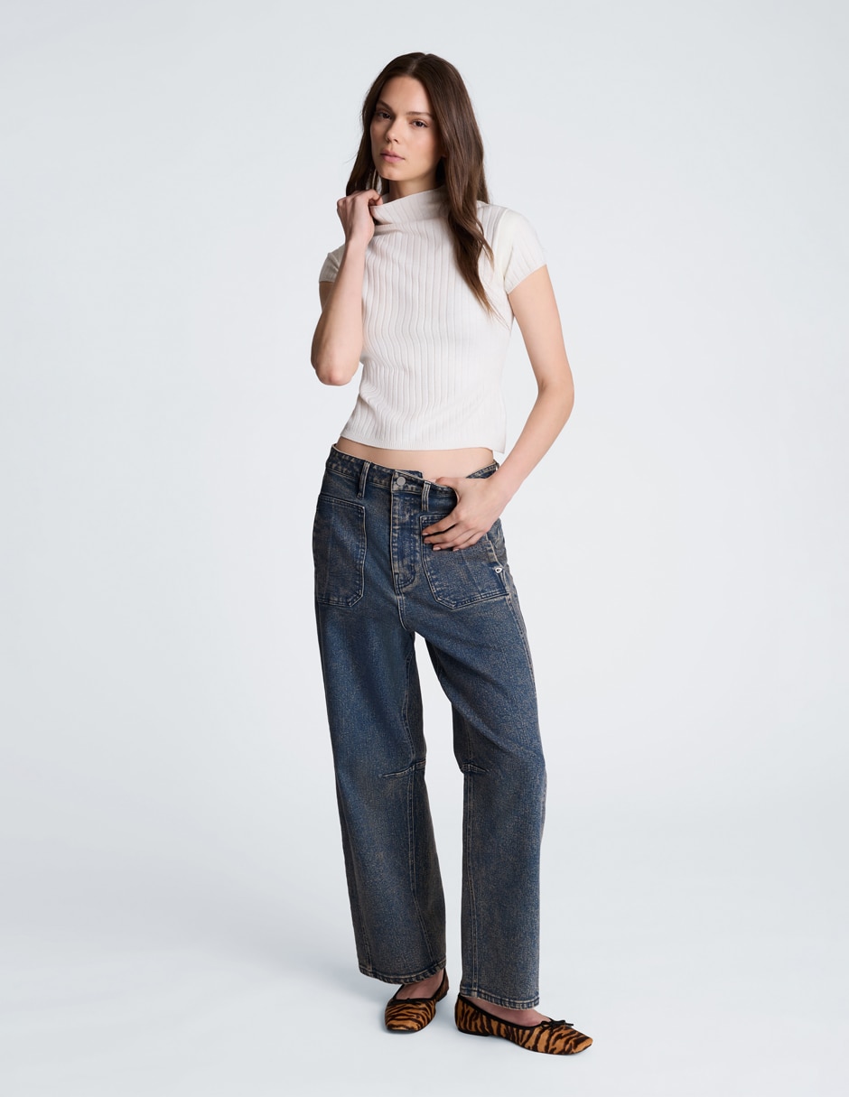 Blusa manga corta para mujer Blusa manga corta para mujer