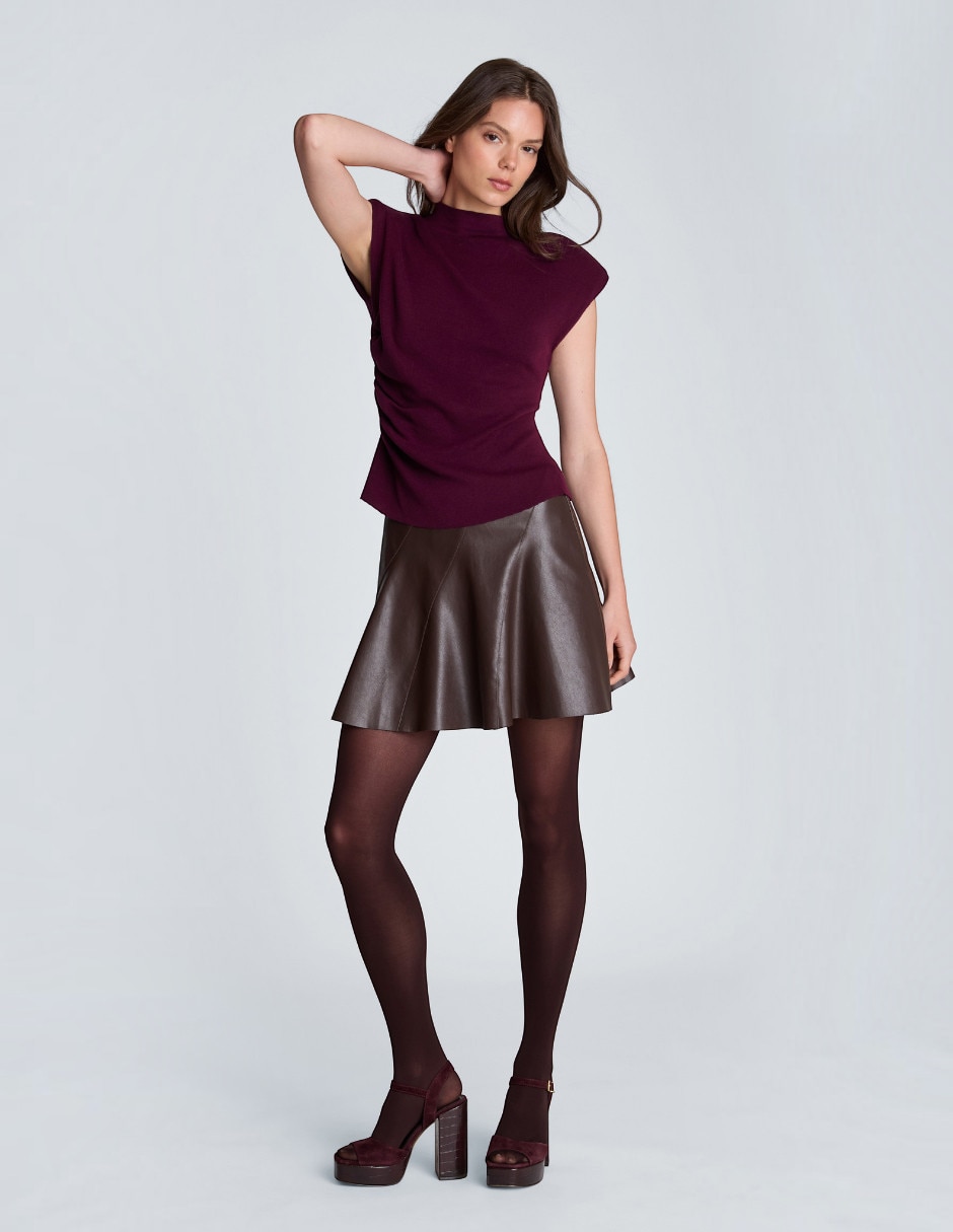 Blusa sin manga para mujer