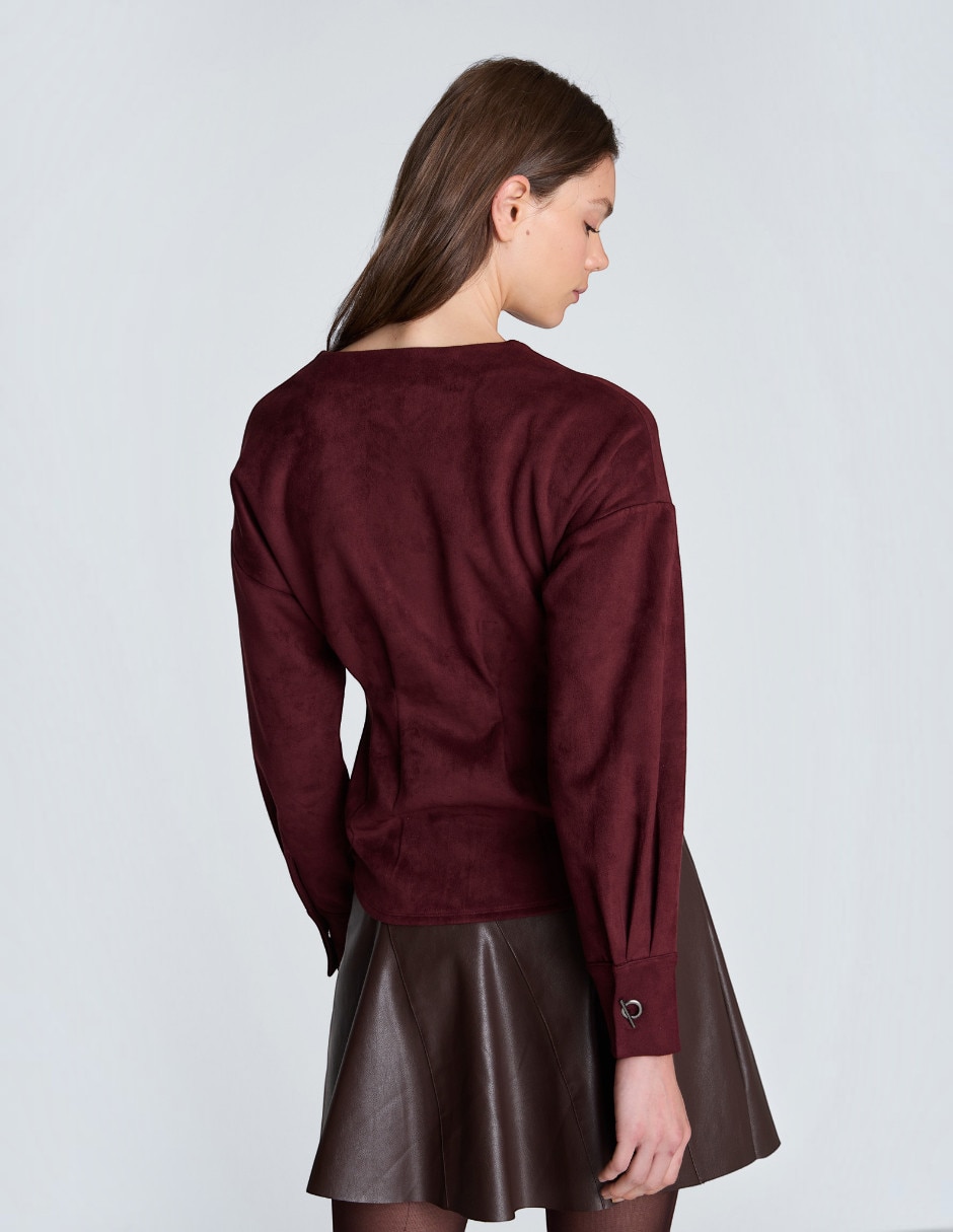 Blusa manga larga para mujer 2