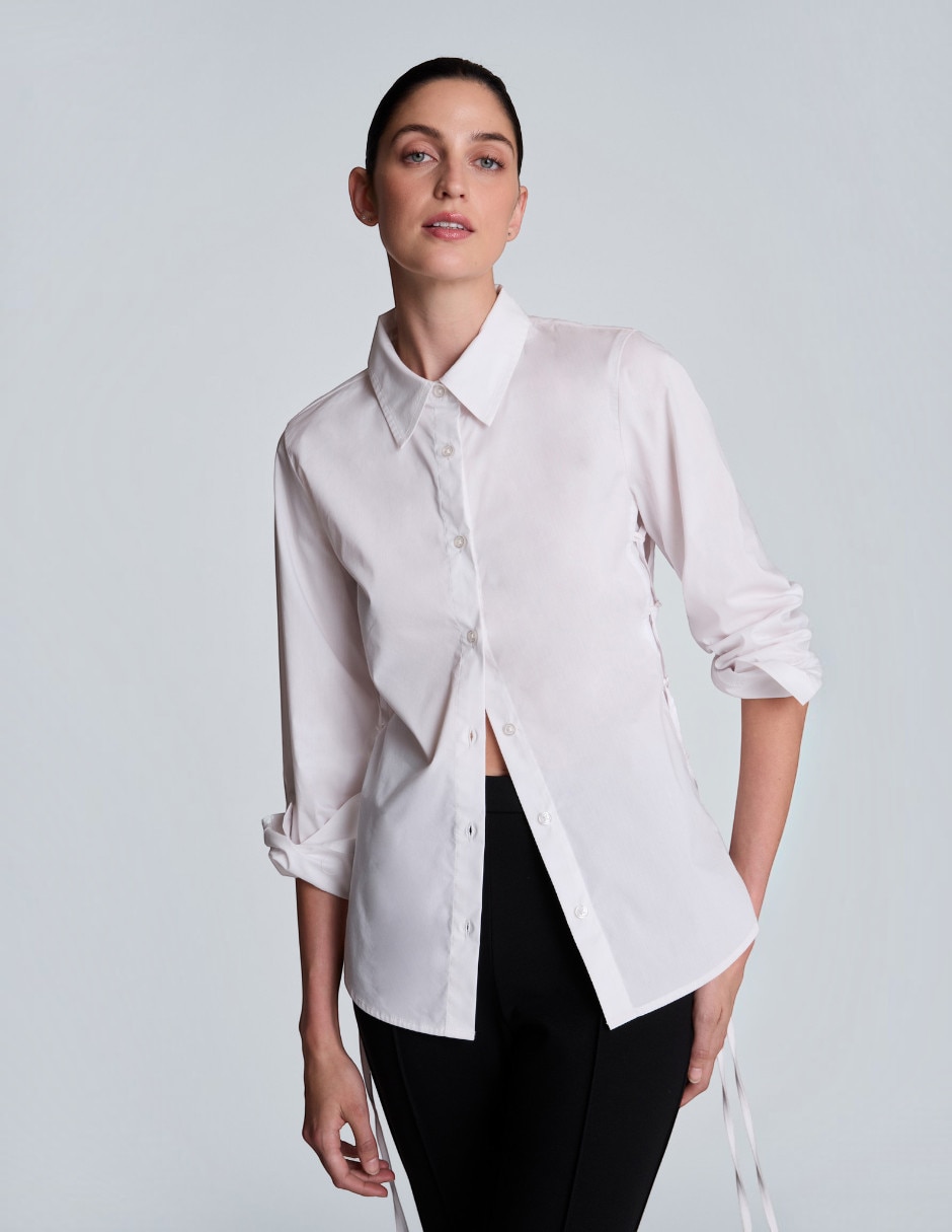 Blusa camisera manga larga para mujer 5