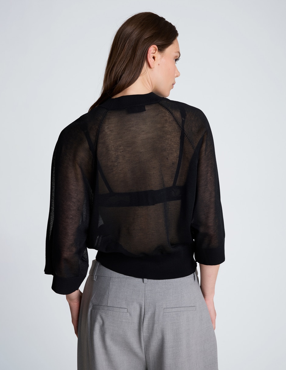 Blusa manga larga para mujer 5