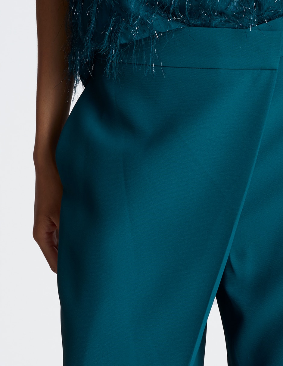 Pantalón wide leg para mujer 4