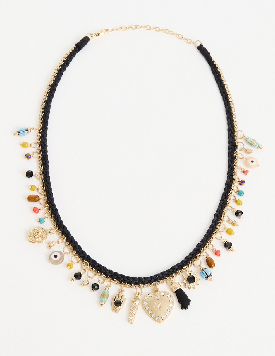 Collar accesorios de corazón 1
