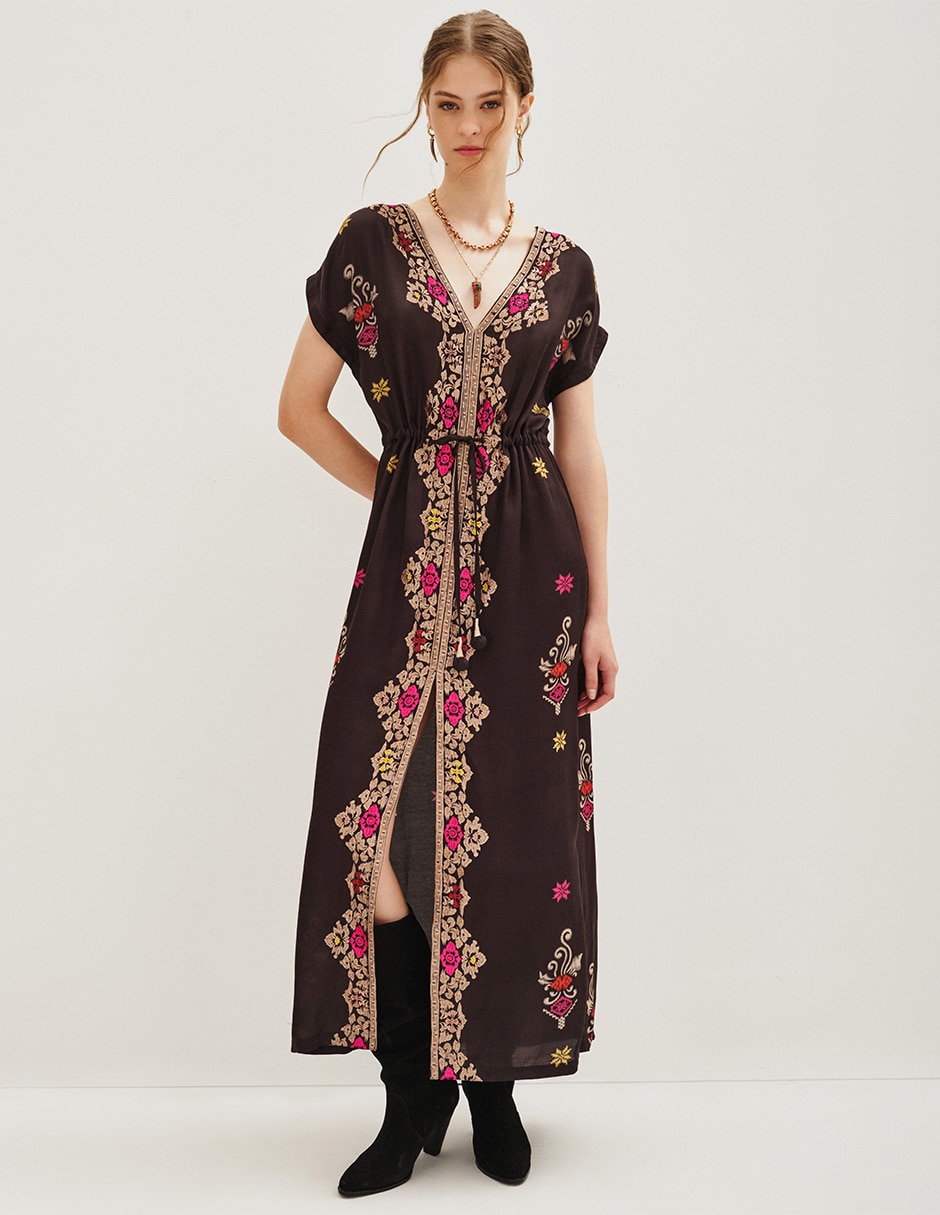 Vestido largo casual para mujer