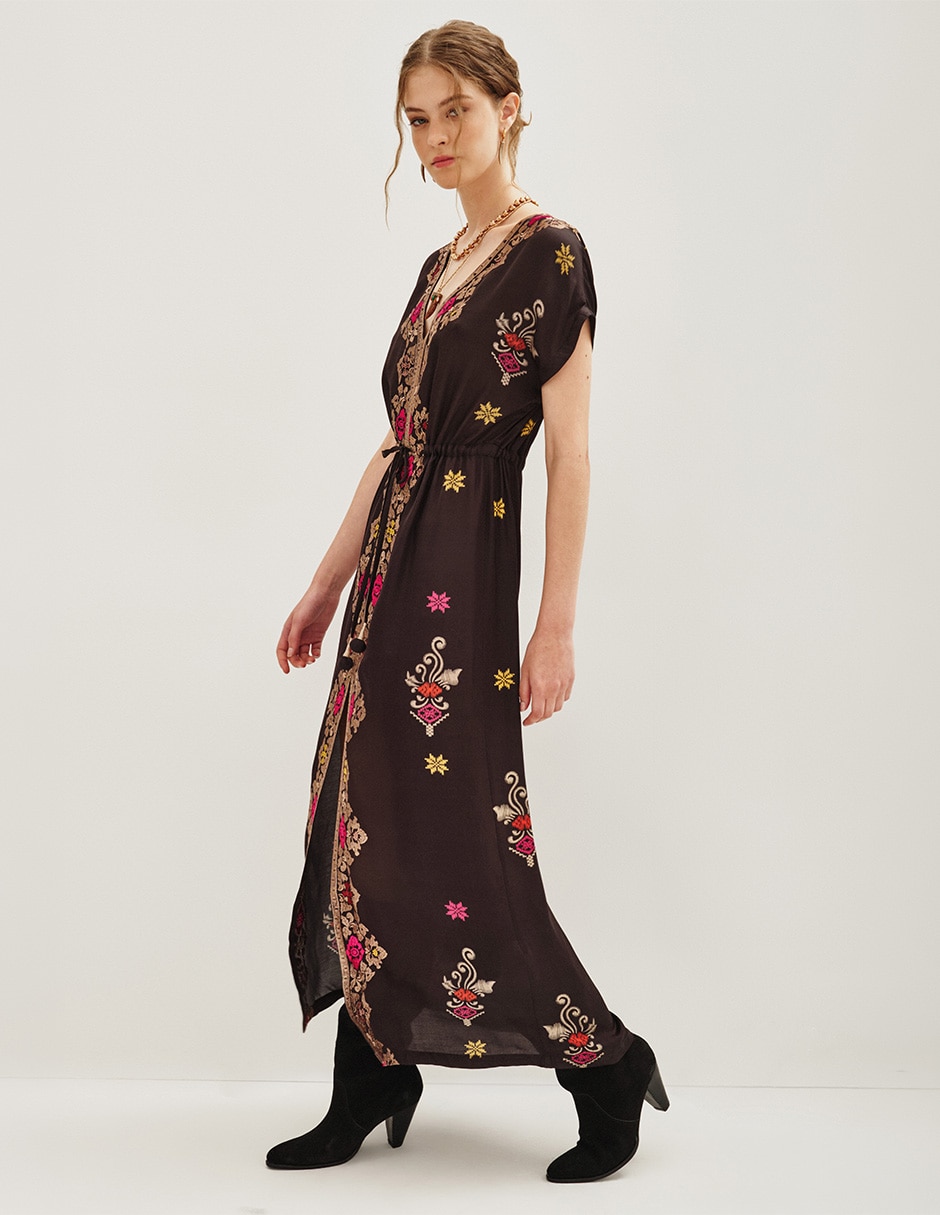 Vestido largo casual para mujer 3
