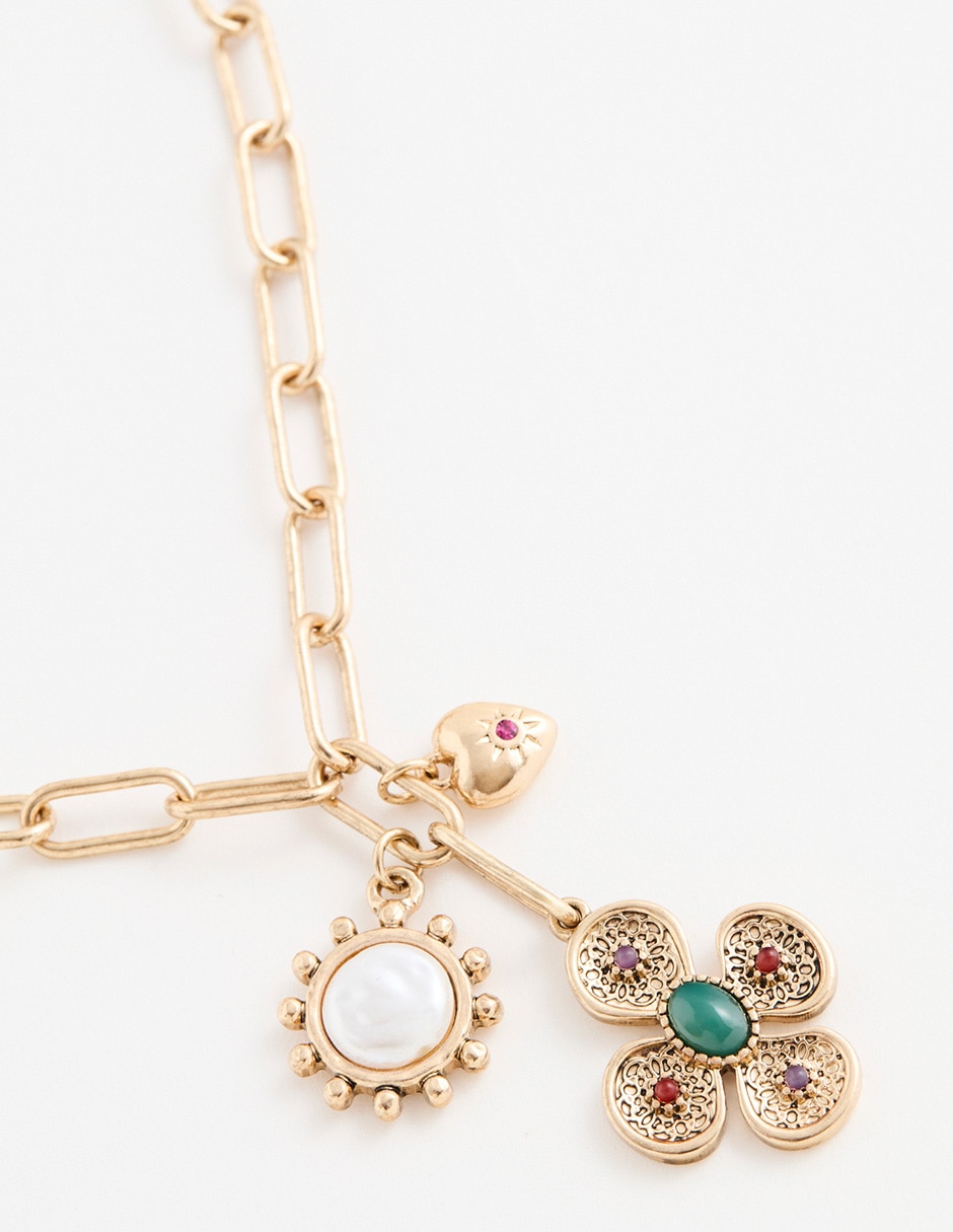 Collar de flor