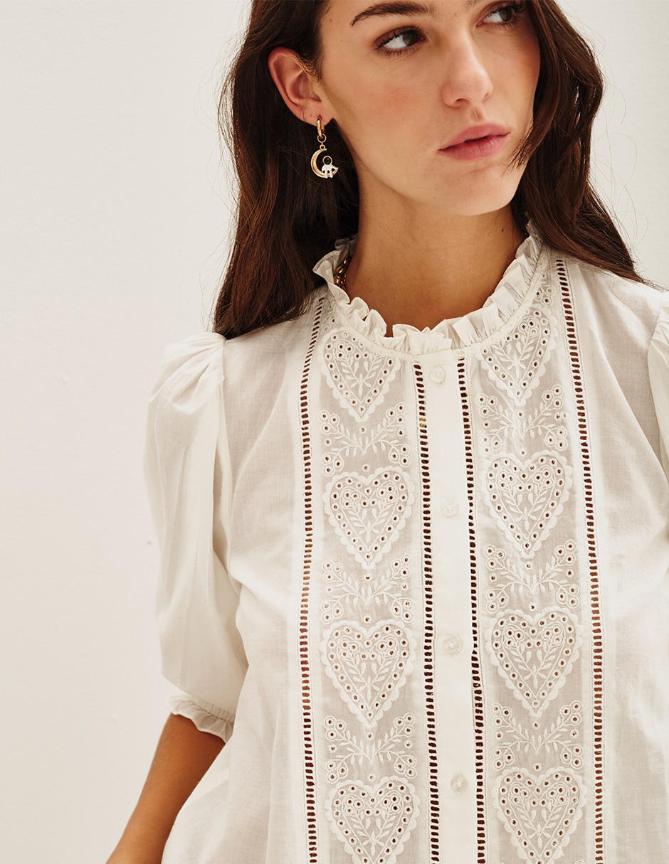Blusa manga 3/4 para mujer 3