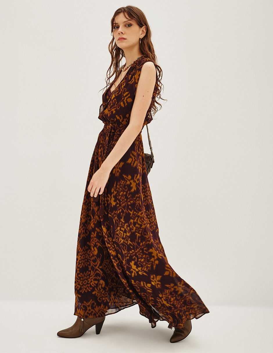 Vestido largo casual para mujer 2
