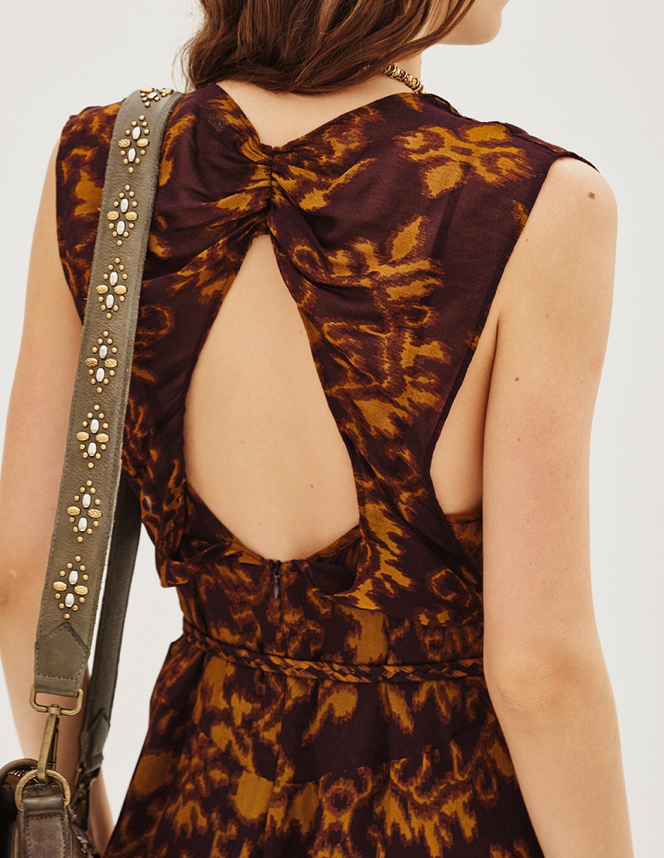 Vestido largo casual para mujer 4