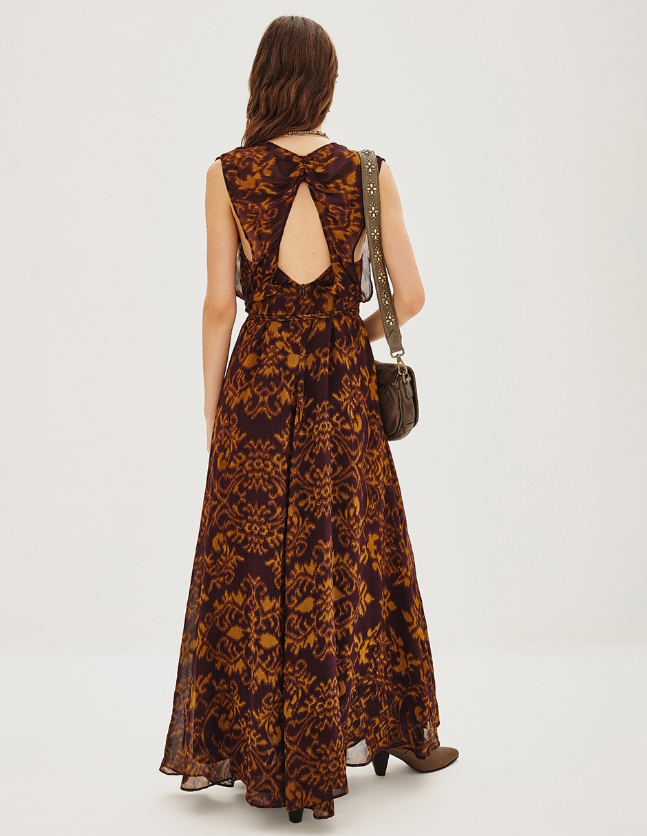 Vestido largo casual para mujer 5
