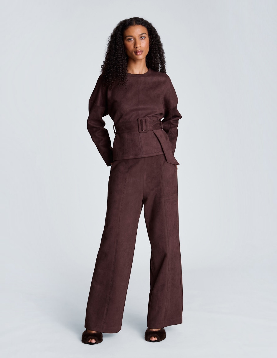 Blusa peplum manga larga para mujer Blusa peplum manga larga para mujer