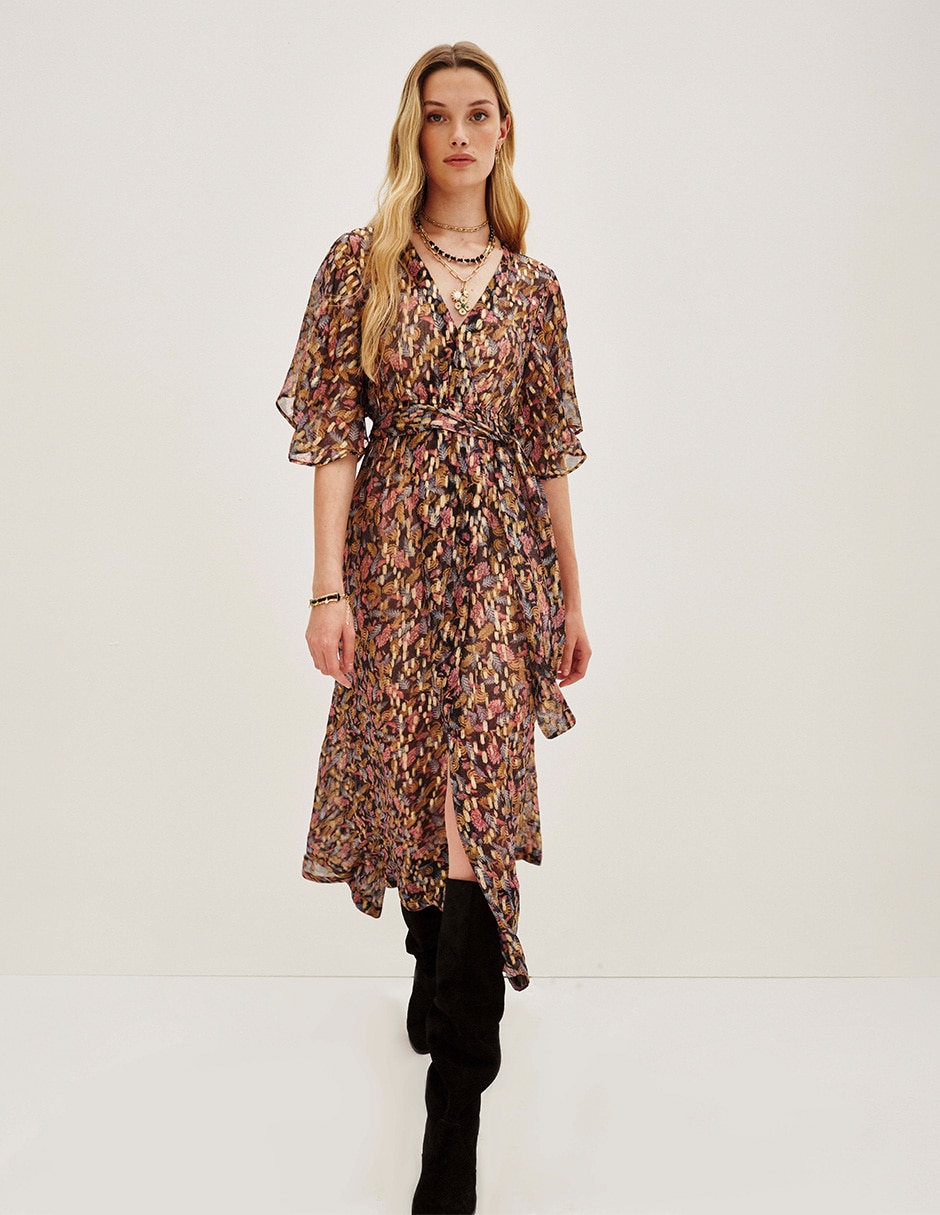 Vestido largo casual para mujer Vestido largo casual para mujer