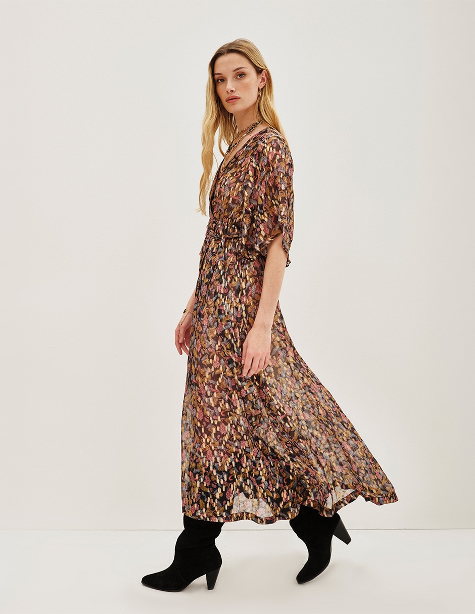 Vestido largo casual para mujer 5