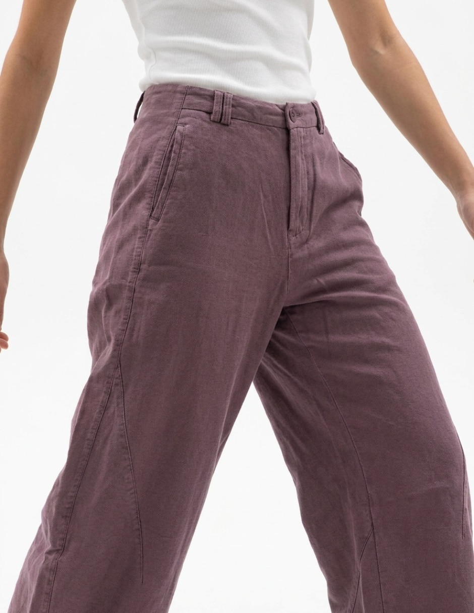 Jeans barrel para mujer 4