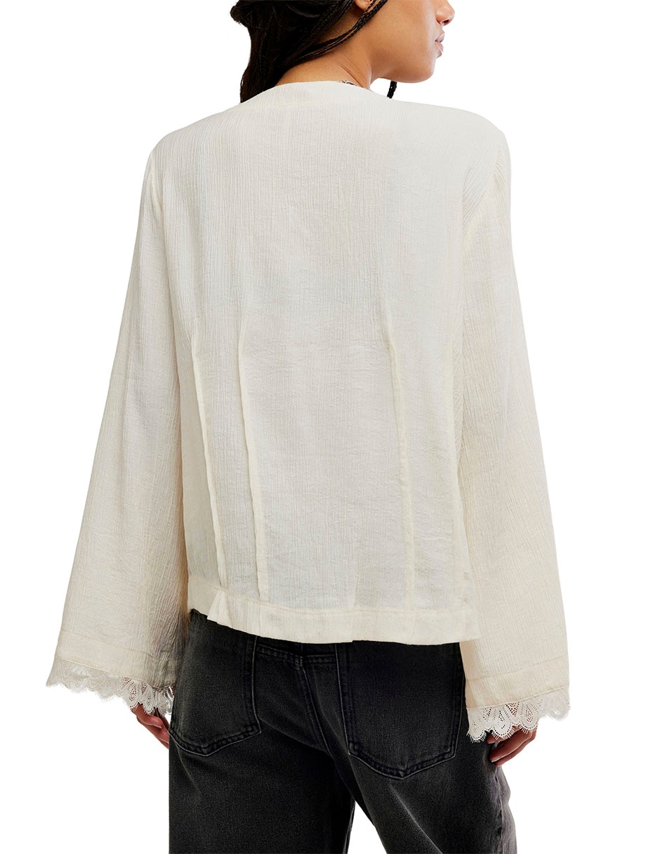 Blusa manga larga para mujer 3