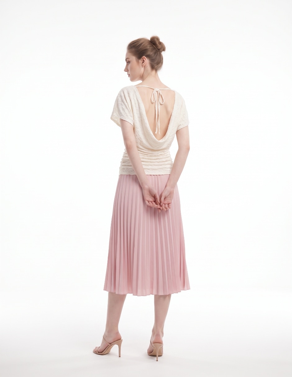 Blusa manga corta para mujer 2