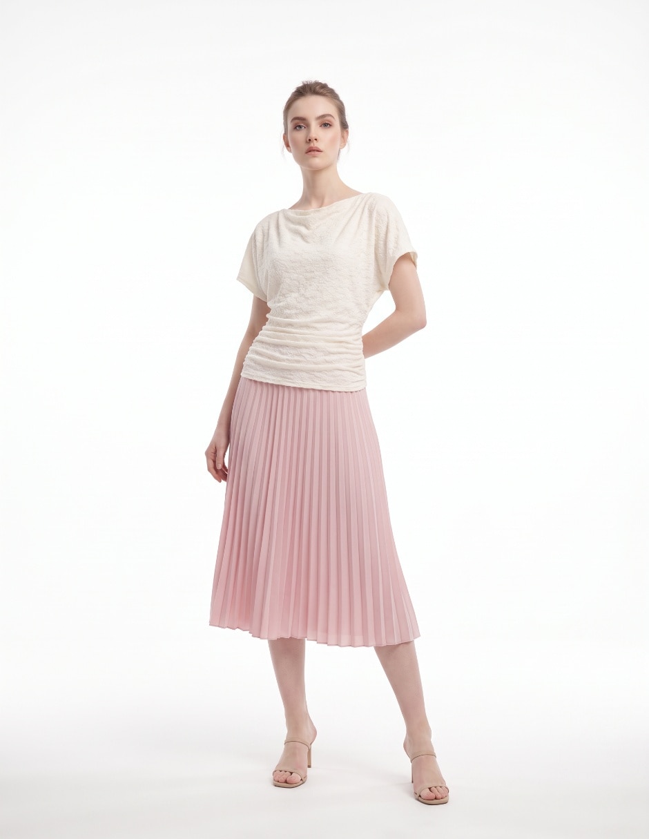 Blusa manga corta para mujer 3
