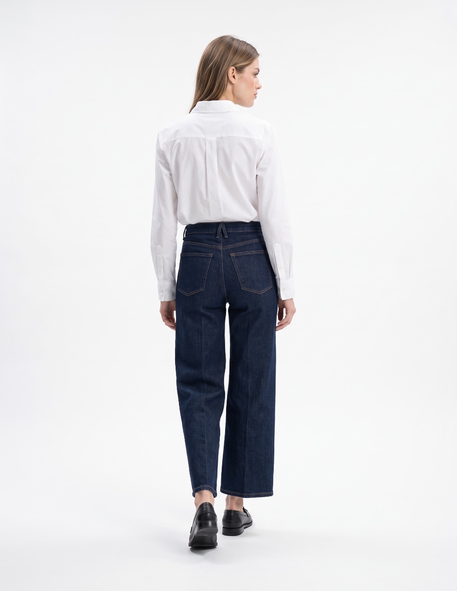 Jeans amplio para mujer 2