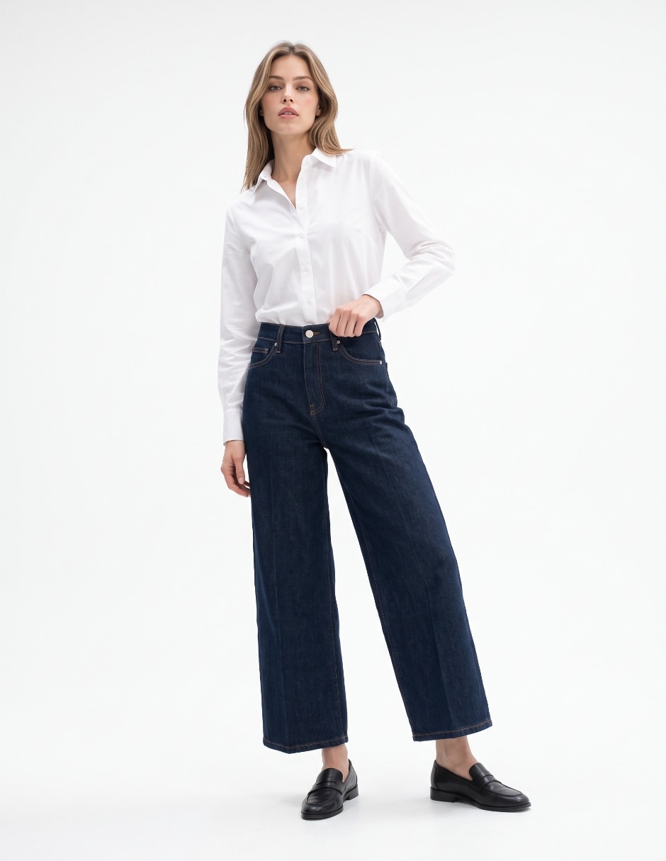 Jeans amplio para mujer 3